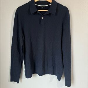 Navy Ted Baker Lightweight Sweater